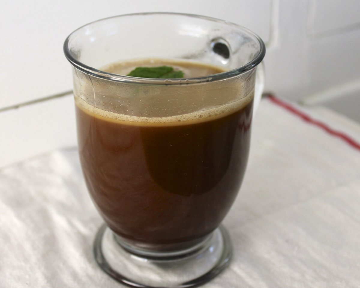 Butter blended into coffee. The texture really is good. The claims made for it are a separate matter — see below