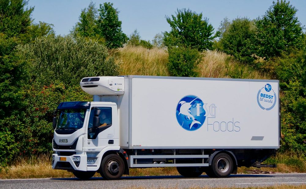 A truck wearing its brand — signage and wrap (placeholder for my matching truck and bakery brand)