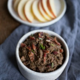 Bacon-Beef Liver Pâté with Rosemary and Thyme