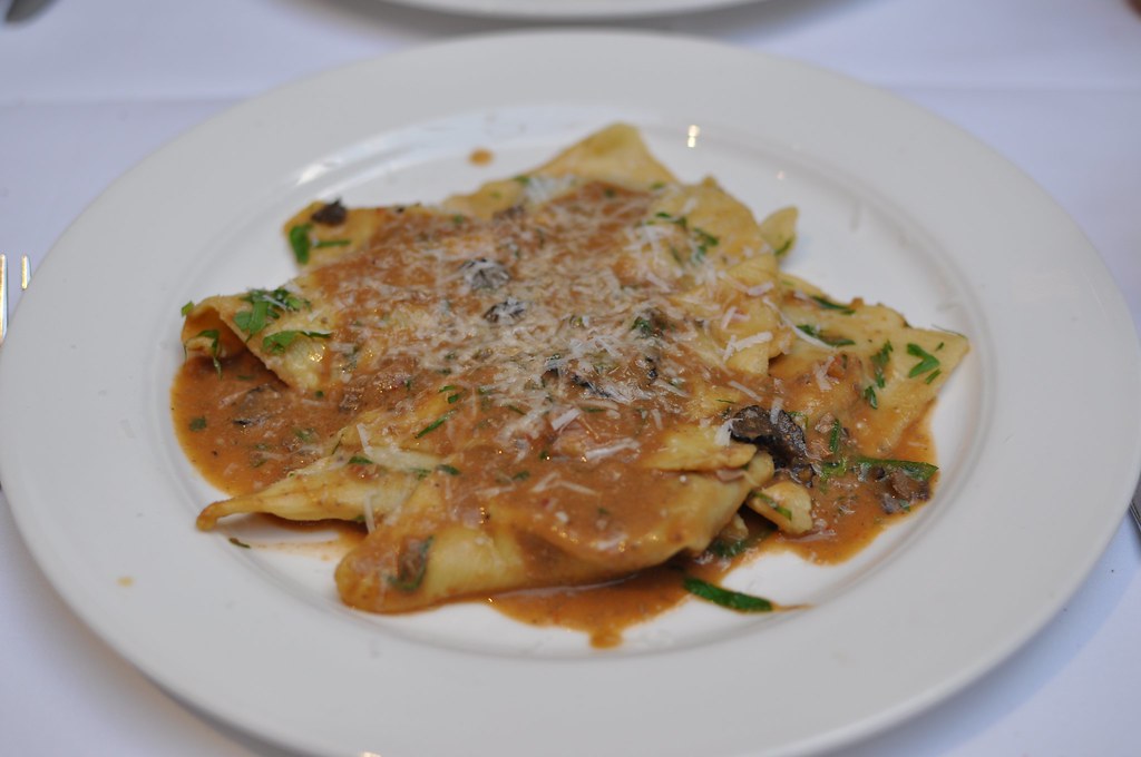 Beef Cheek Ravioli with Crushed Squab Liver