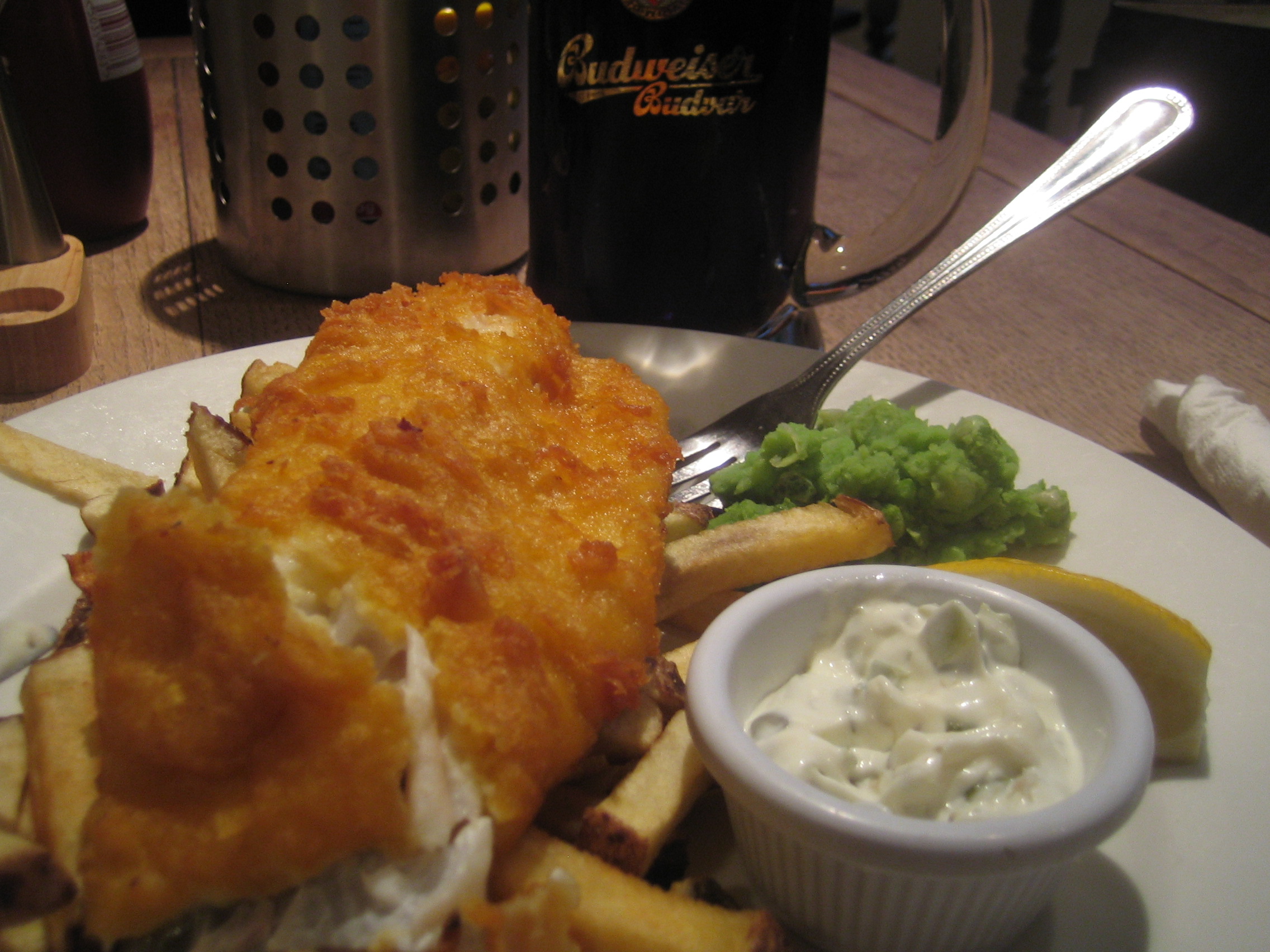 Beer-Battered Fish and Chips