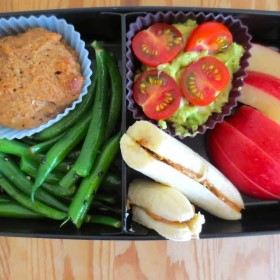 Bento Box, Whole Wheat Banana Muffin