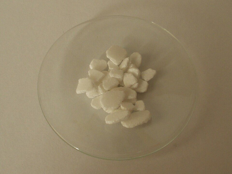 Calcium Chloride — Out of the container