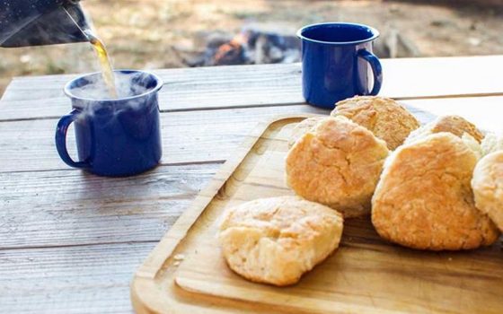 Campfire Buttermilk Biscuits