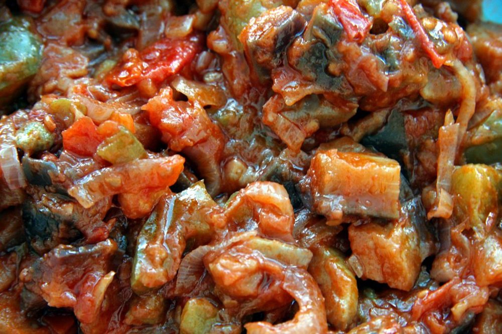 Caponata (Sicilian Sweet-and-Sour Eggplant) — Bastianich