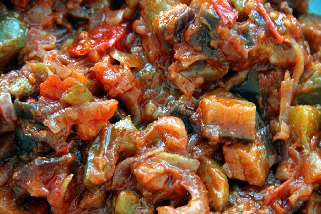 Caponata (Sicilian Sweet-and-Sour Eggplant)
