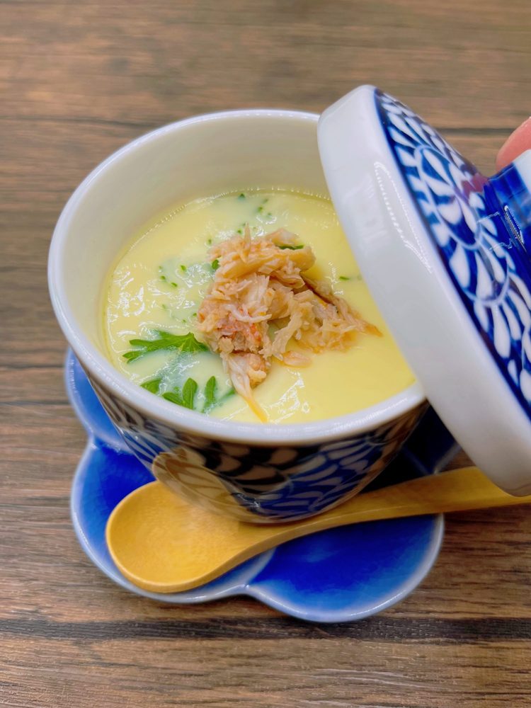 Chawanmushi, Crab and Ginkgo