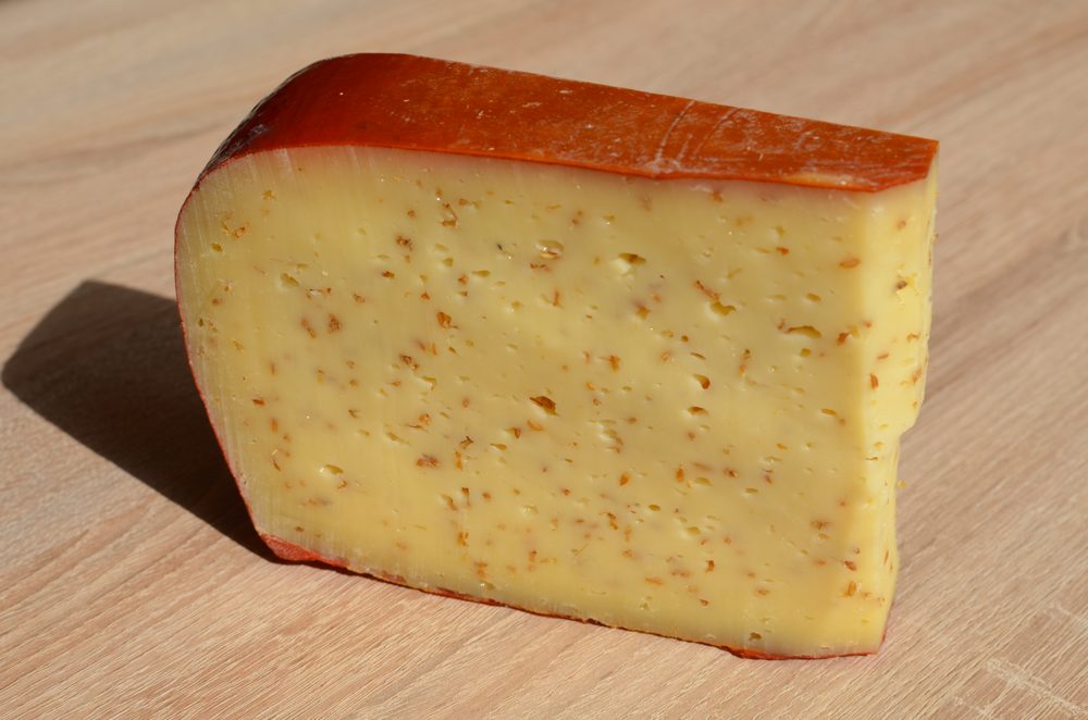 Cheese, Leyden with Cumin