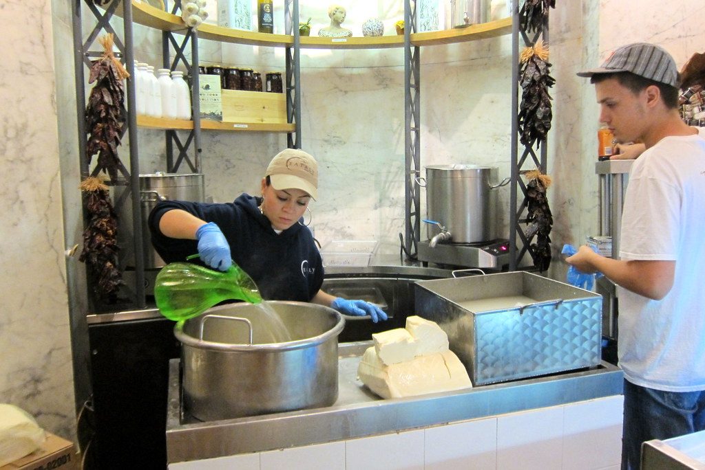Cheese Salt — In use