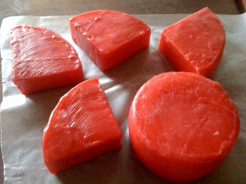 Cheese Wax — In use