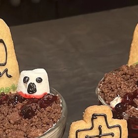 Cheesecakes, Individual, Halloween