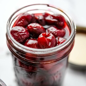 Cherries, Vanilla Bean, Pickled