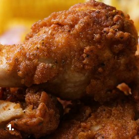 Chicken, Fried with 11 Herbs and Spices