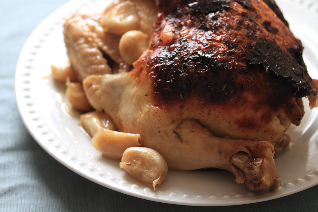 Chicken with 40 Cloves of Garlic