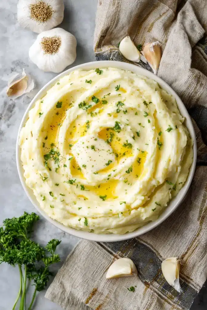 Creamy Garlic Mashed Potatoes