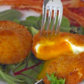 Crispy Poached Eggs