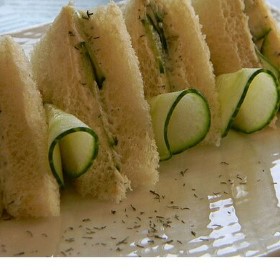 English Tea Cucumber Sandwiches