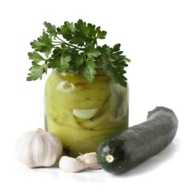 Fermented Pickled Zucchini