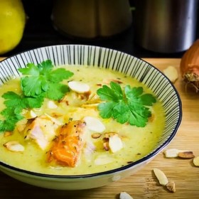 Fish Chowder with Coconut Milk