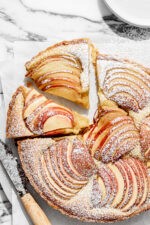 Frangipane, Apple, Tart with Sweet Shortcrust Pastry
