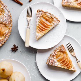 Frangipane, Pear, Tart