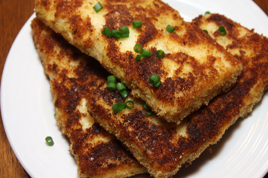Fried Grits Cakes