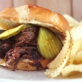 Groundhog (Whistlepig), Smoked Sandwiches