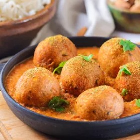 Indian Veggie Balls (Malai Kofta)