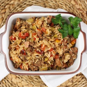 Jambalaya, Ground Beef