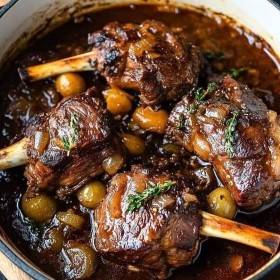 Lamb Shanks, Braised - Jeff's