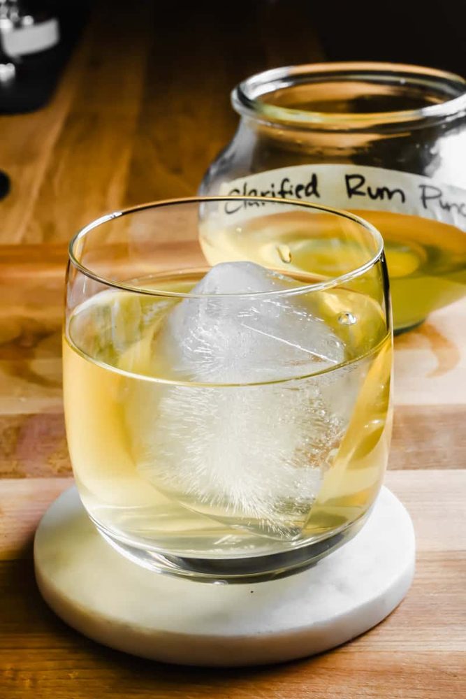 Milk Punch, Clarified (Rum)