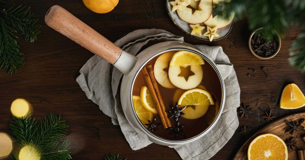 Mulled Bourbon Cider