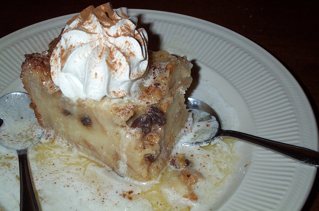 New Orleans Bread Pudding with Whiskey Sauce