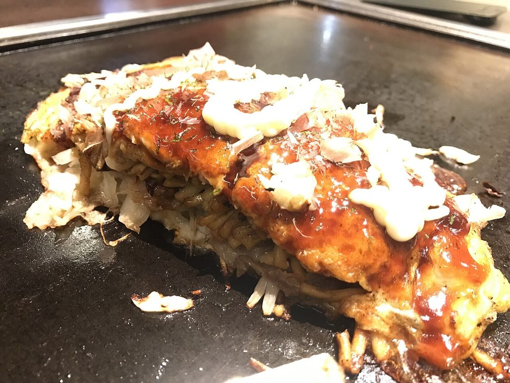 Okonomiyaki, Hiroshima-Style (Hiroshimayaki)