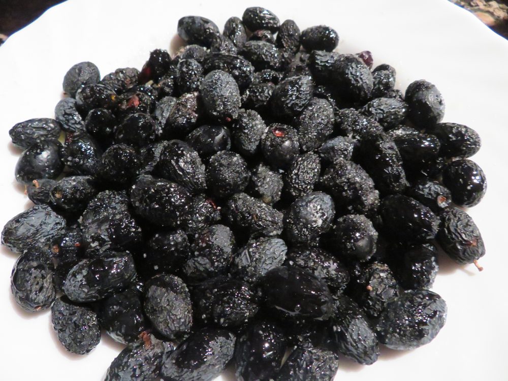 Olives, Dry Salt-Cured