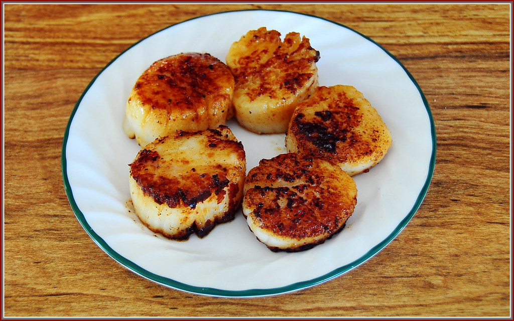 Pan-Seared Scallops with Butternut Squash Purée
