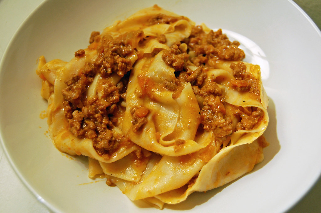 Pappardelle Bolognese