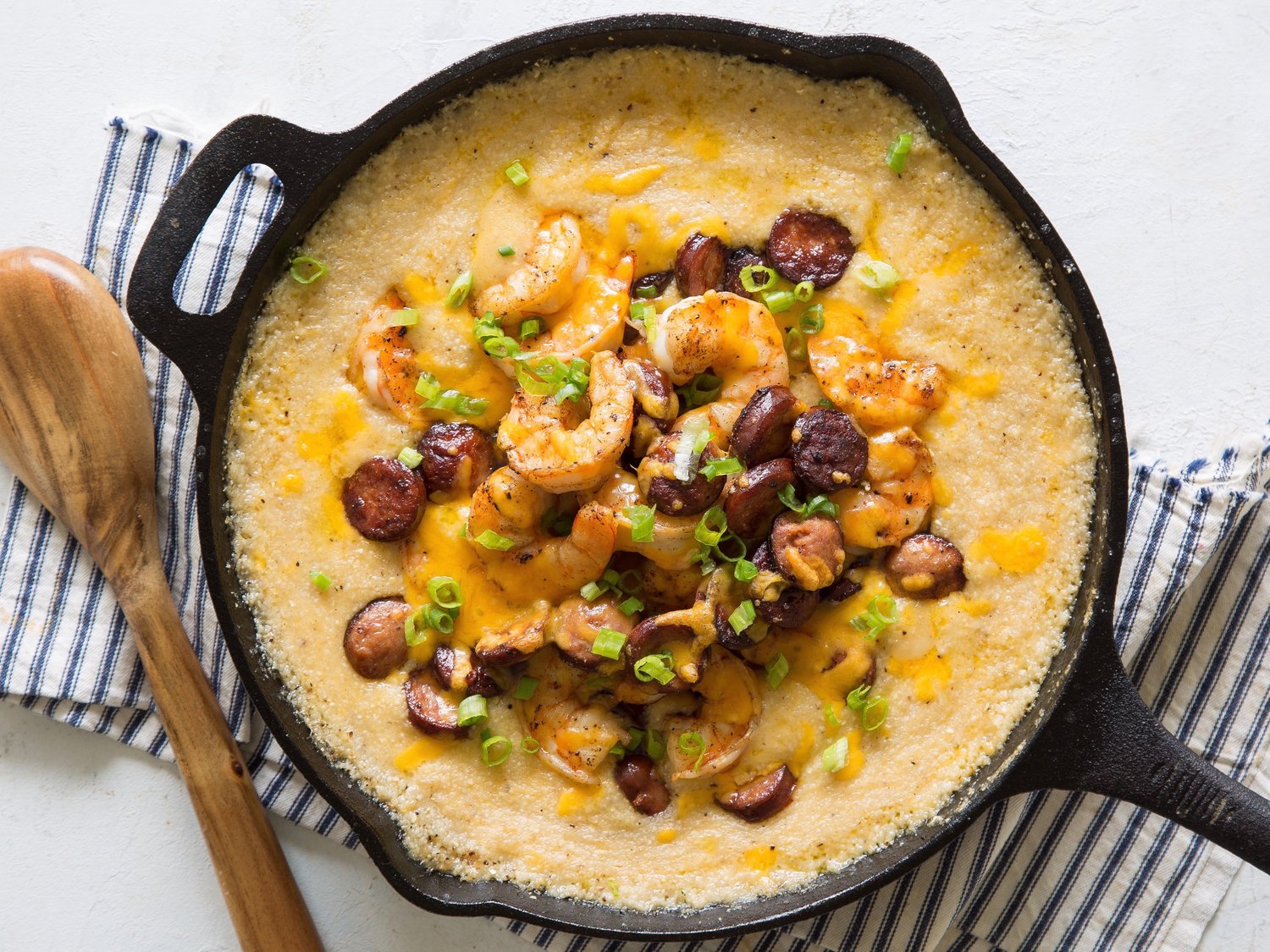 Paula Deen's Baked Creole Shrimp and Grits