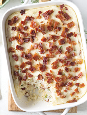Paula Deen's Grits and Bacon Dip