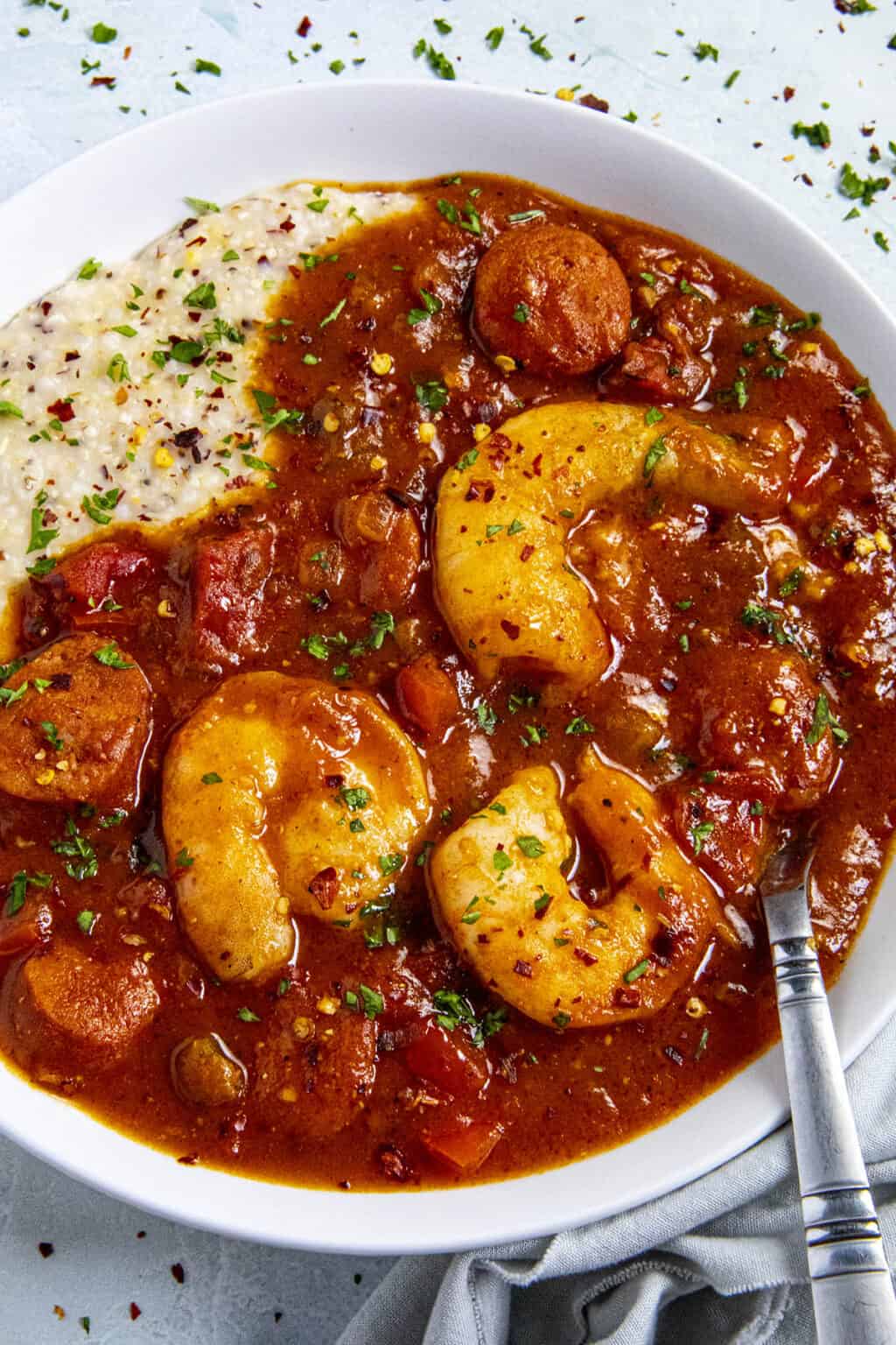 Paula Deen's Shrimp and Grits