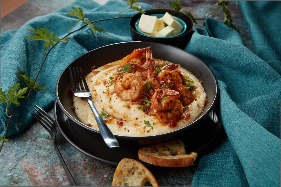 Paula Deen's Southwest Shrimp and Grits