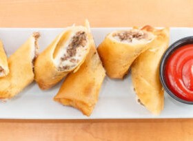 Philly Cheesesteak Egg Rolls