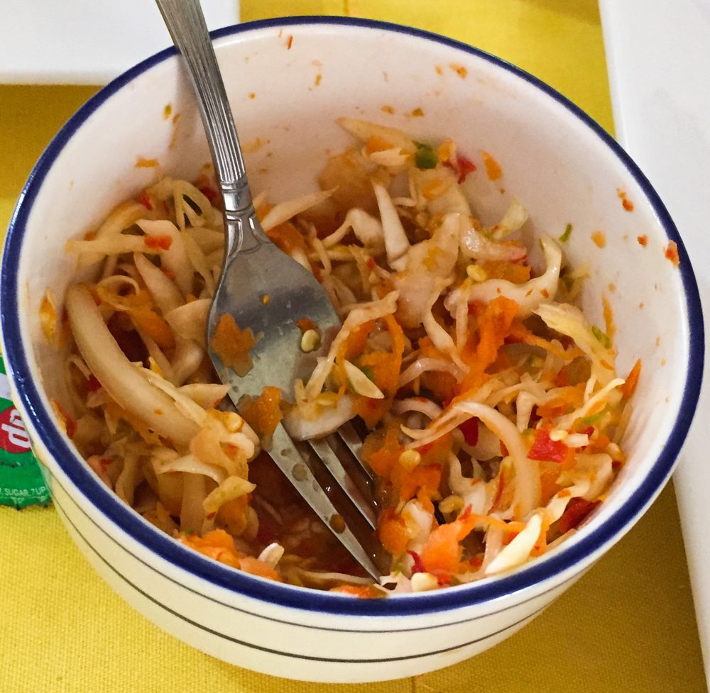 Pikliz (Haitian Pickled Cabbage)