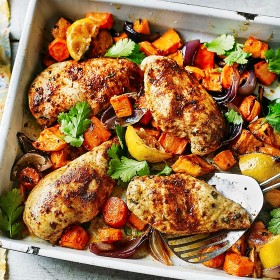 Ras-El-Hanout Chicken Traybake
