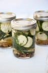 Refrigerator Zucchini Pickles
