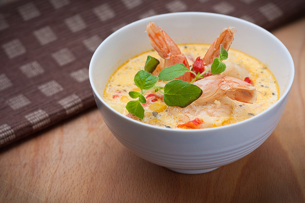 Robert Irvine's Roasted Corn Chowder