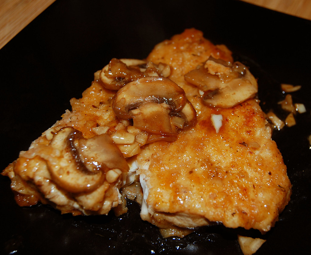Robert Irvine's Stuffed Chicken Marsala
