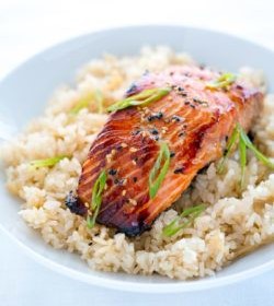 Salmon, Baked, Miso 味噌サーモン