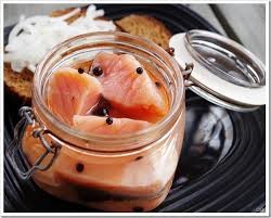 Salmon, Pickled