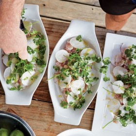 Sea Bass Crudo